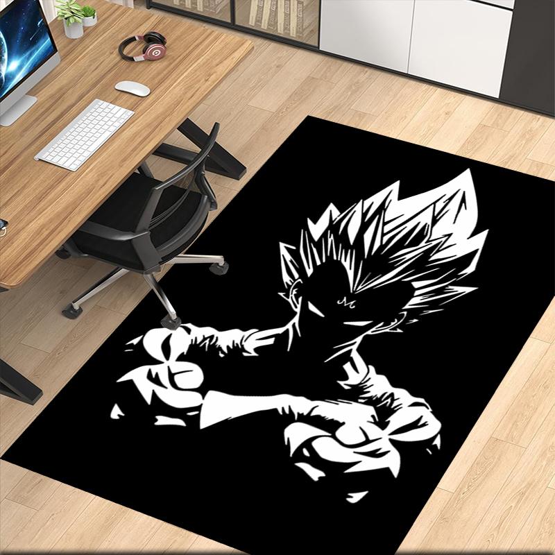 Dragon Ball Printed Carpet, for Office Chair Living Room Bedroom Kitchen Room Decor Gifts.