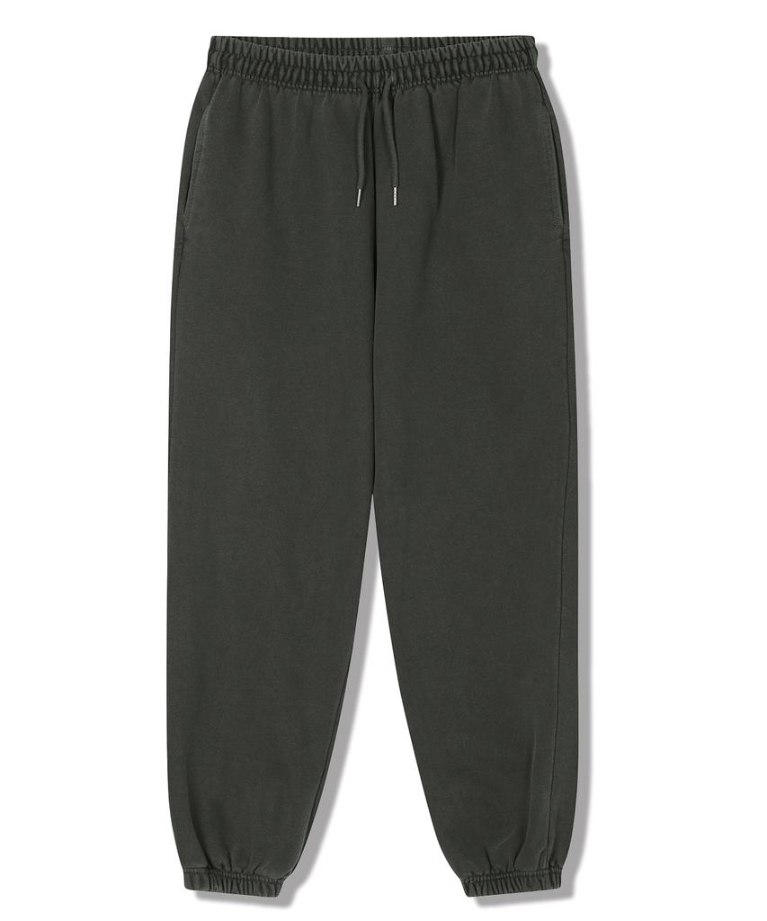 POLYGRAM 600G Pigment Elastic Waist Jogger Pants - 6 Colors (B Type)