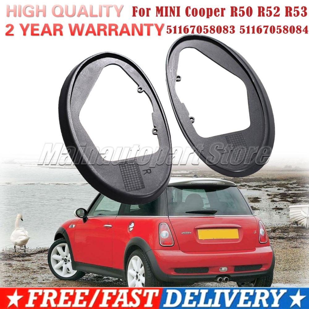 Door Side Mirror Gasket Rubber Pad Sealing Ring For MINI Cooper R50 R52 R53 51167058083 51167058084