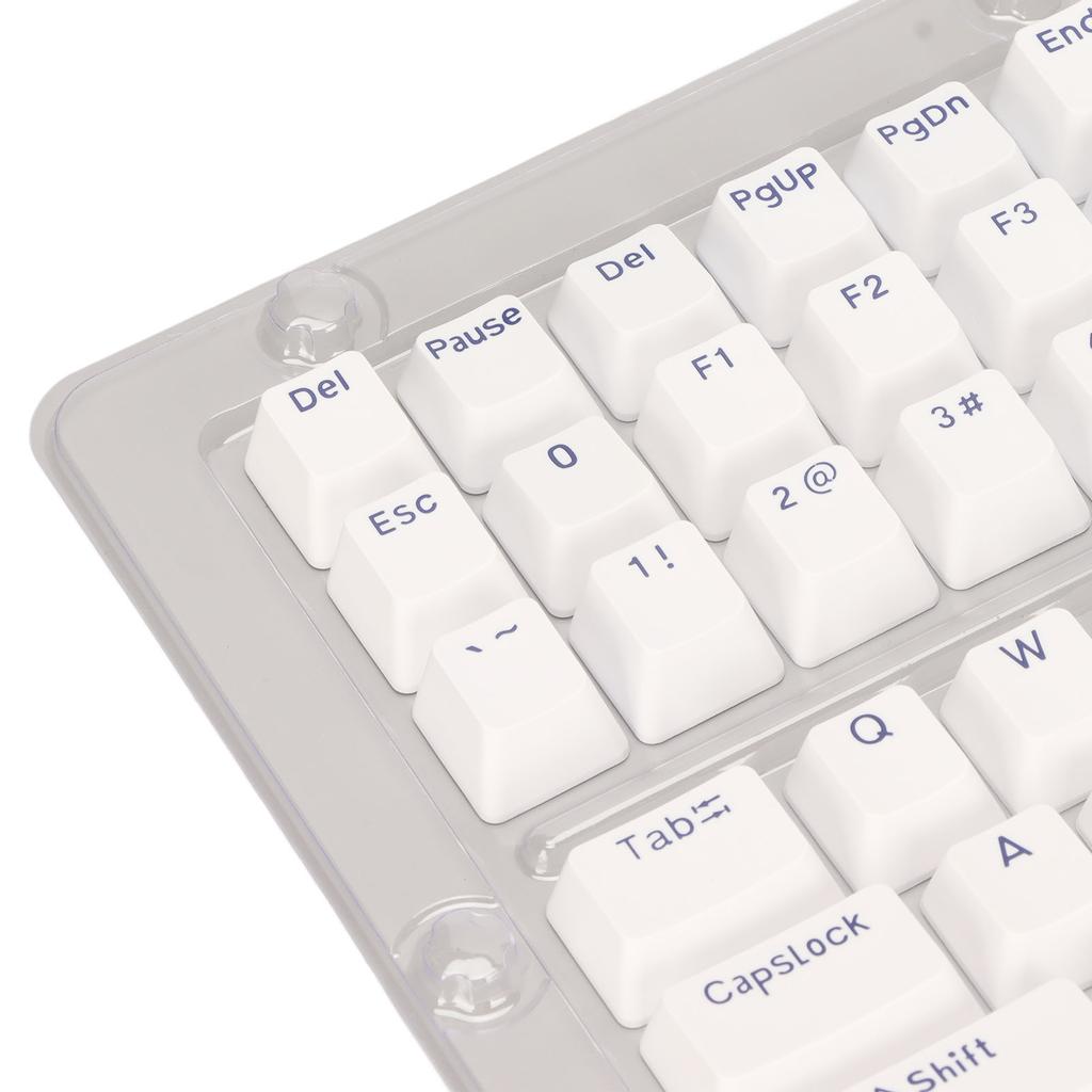 132 Key PBT Keyboard Keycaps OEM Height Secondary Injection Molding   Combination Matte Keycaps for Mechanical Keyboard