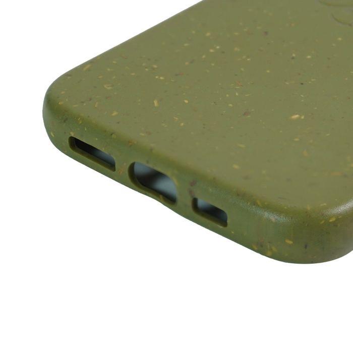 Coque biodégradable - iPhone 14 - Vert militaire - Écologique