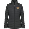 Polo Logo Embroidered Stand Collar Long Sleeve Down Jacket Women Outerwear 211782401-001