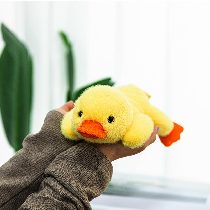 Palm Treasure Series Plush Toy Doll Cute Hippo Simulation Animal Children's Cartoon Doll Keychain