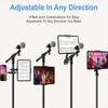 1/4 Thread Phone Holder 360-Degree Rotable Swivel Mount NEW Music Sheet Holder  Live Streaming