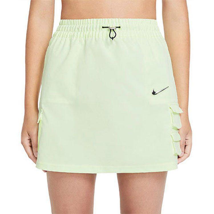 Nike Casual Short Skirts Women's Slight Yellow Green CZ8908-701