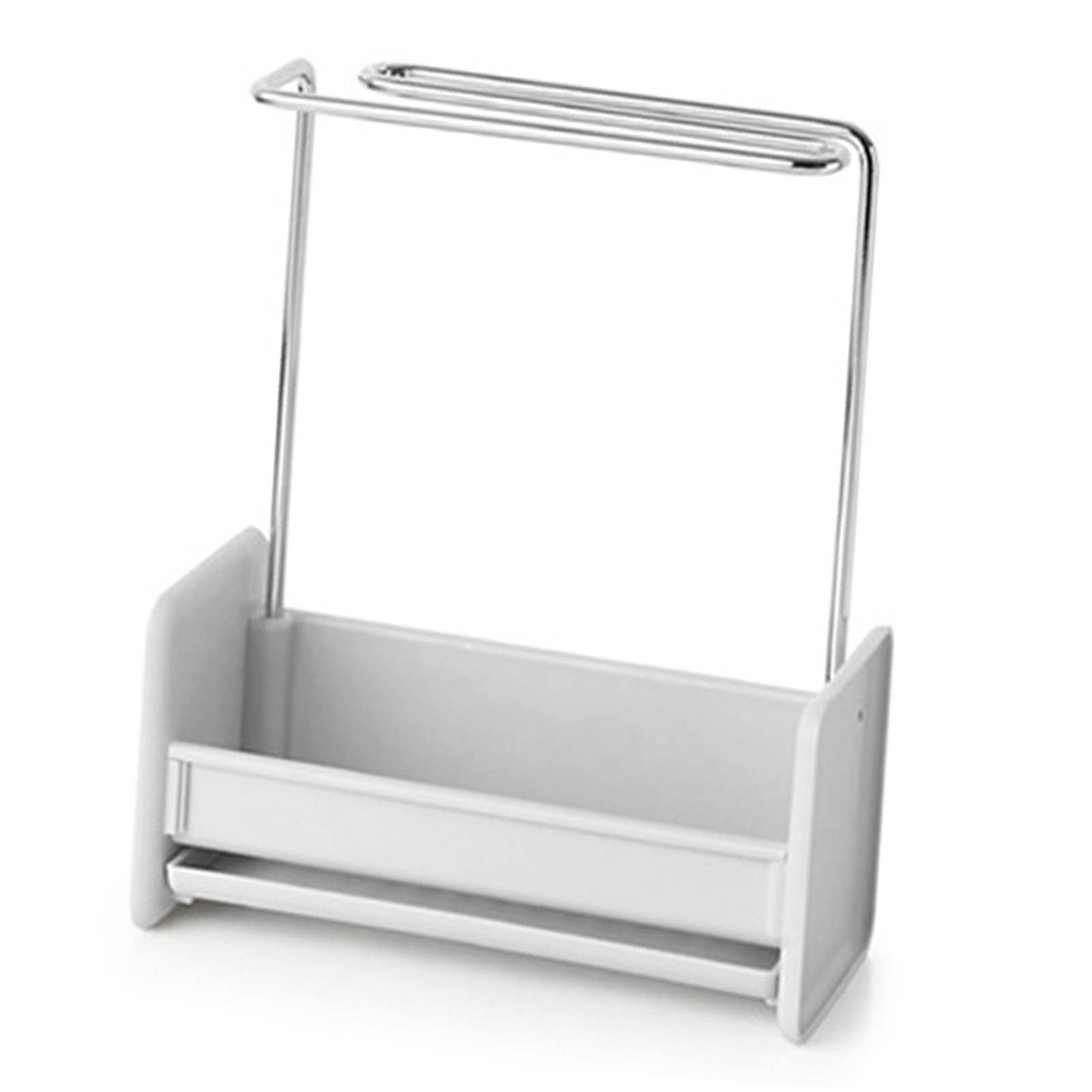 

Kitchen Sink Sponge Holder Multipurpose Kitchen Rag Stand Sponge Holder with Dishcloth Drying Rack for Kitchen