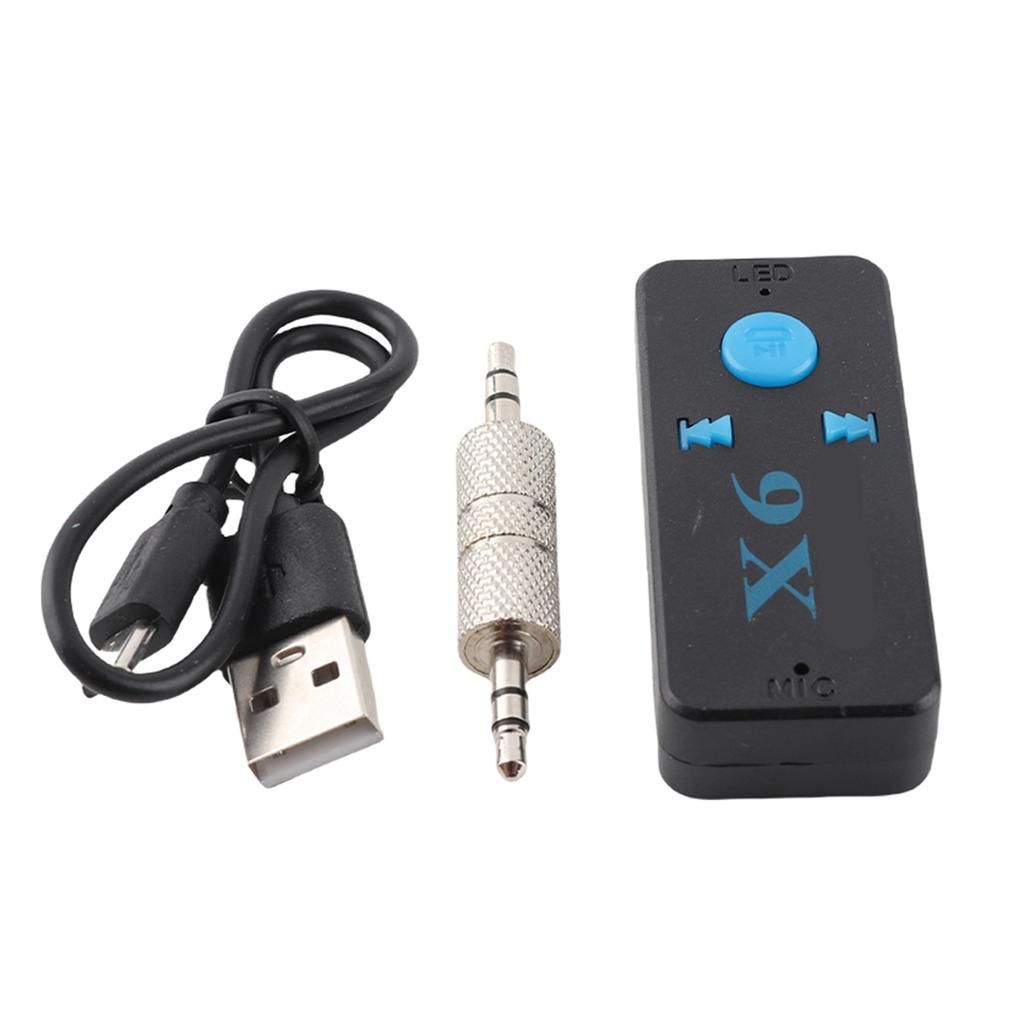Car Wireless Bluetooth5.0 Receiver 3.5 Interface Support Play Memory Card Reader Equipment Accessory