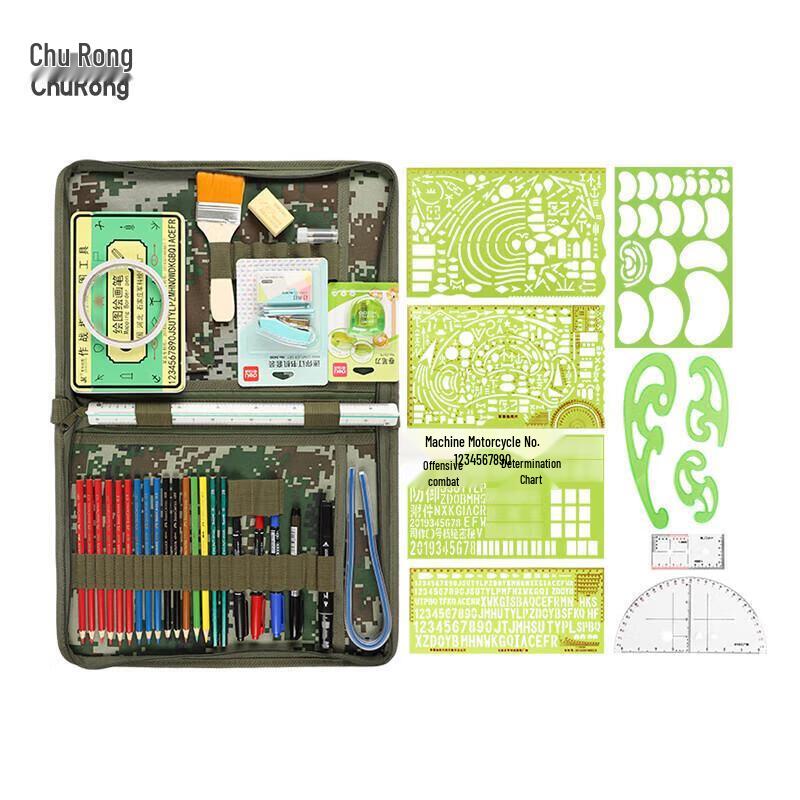 Tactical Map Reading & Command Ruler Set