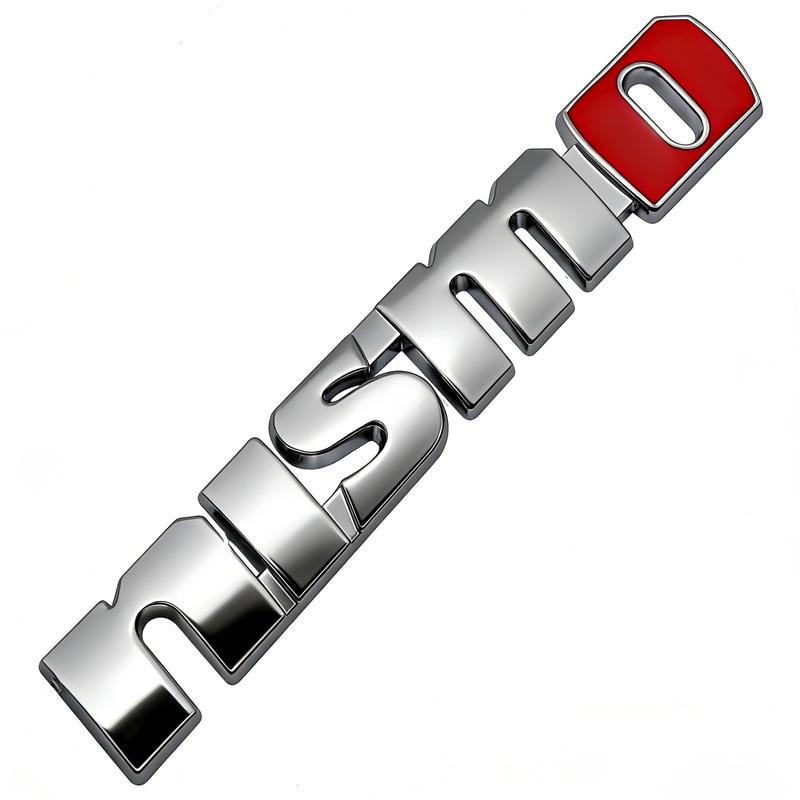 1pcs ABS Car Body Emblem Trunk Badge Sticker Decoration For Nismo Nissans Tiida Teana Skyline Juke X-trail Almera Qashqai Goods