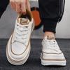 Fashion Niche Design Casual Low Top Thick Soled Shoes for Men 2025 Autumn Fashion Trend Versatile Comfortable Non Slip Platform sneakers