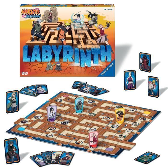 Naruto Maze, Board Games, Naruto Shippuden, from 7 Years, 27557, Ravensburger