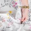 ZOE bedding set 220x200 cm - satin cotton, subtle floral pattern