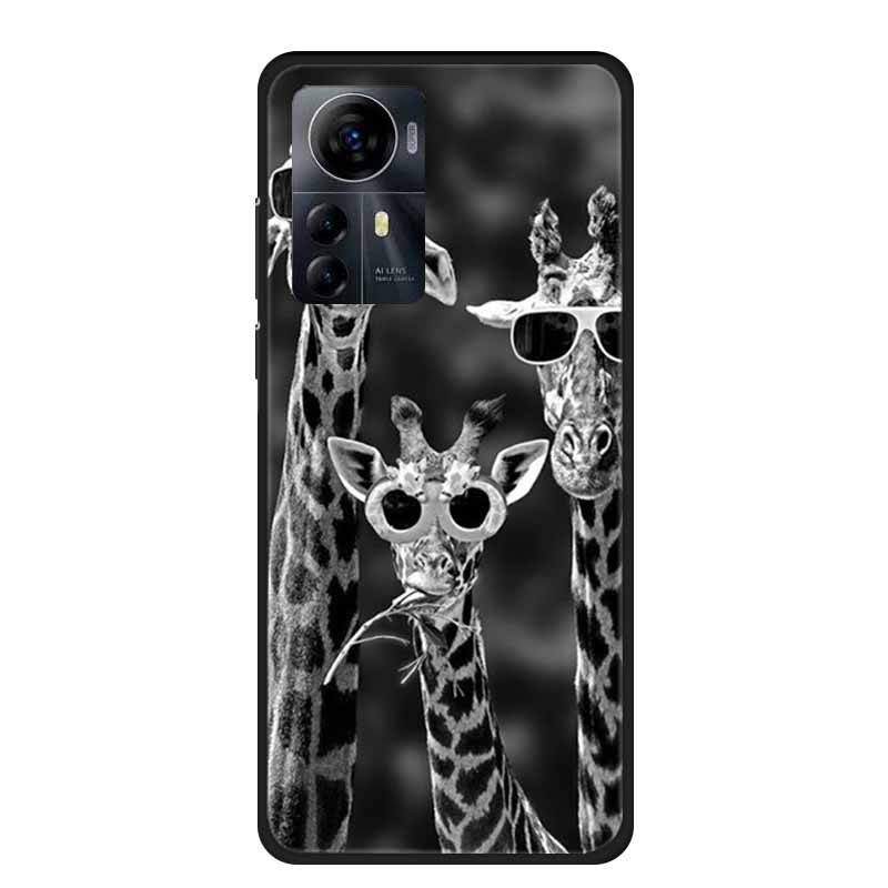 For ZTE Blade A72s 4G Case 2023 Fashion Cool Soft TPU Black Silicone Phone Cover for ZTE Optus X Max Back Cases Funda A 72s Etui