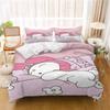 My Melody Dekbedovertrek Cartoon Sanrio Vol Schattig Kinderkamer 100% Polyester Volwassen Cadeau 2/3-delig Beddengoed Set