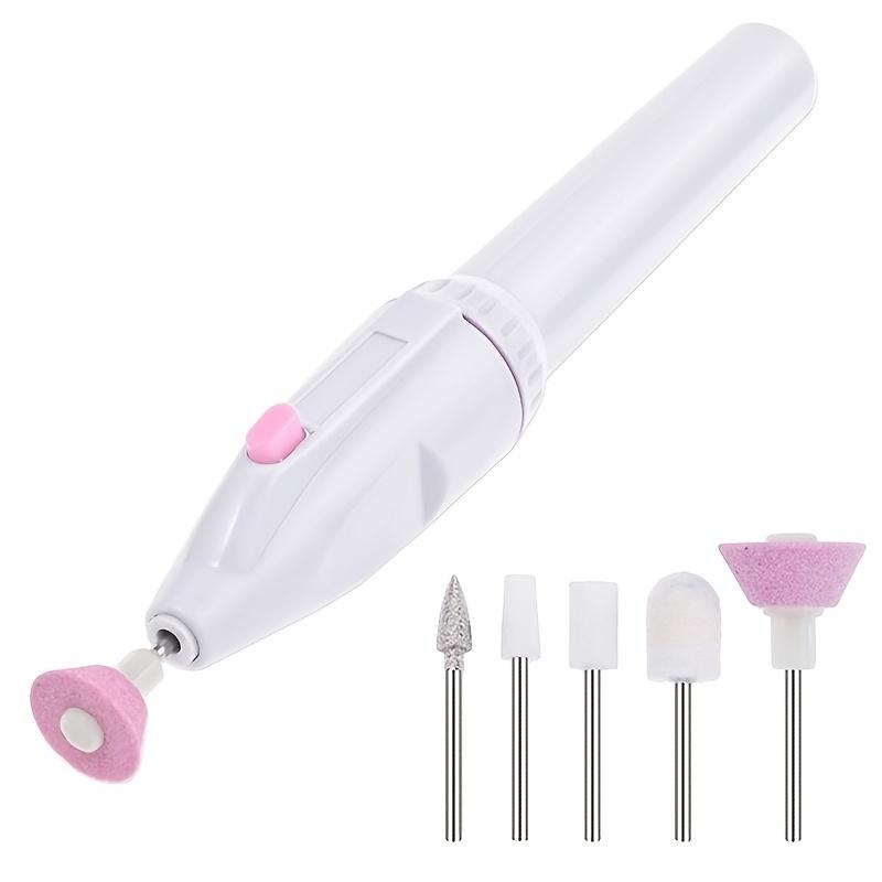 Nail Art Peeling Removing Dead Skin Nail Trimming Nail Polishing Machine Mini Portable Electric Polishing Machine 1PCS белый