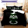 CSC 3pcs Bedding Set Duvet Cover Closure Includes 1 Duvet Cover & 2 Pillowcases for All Seasons Bedroom Home Dorm Decor