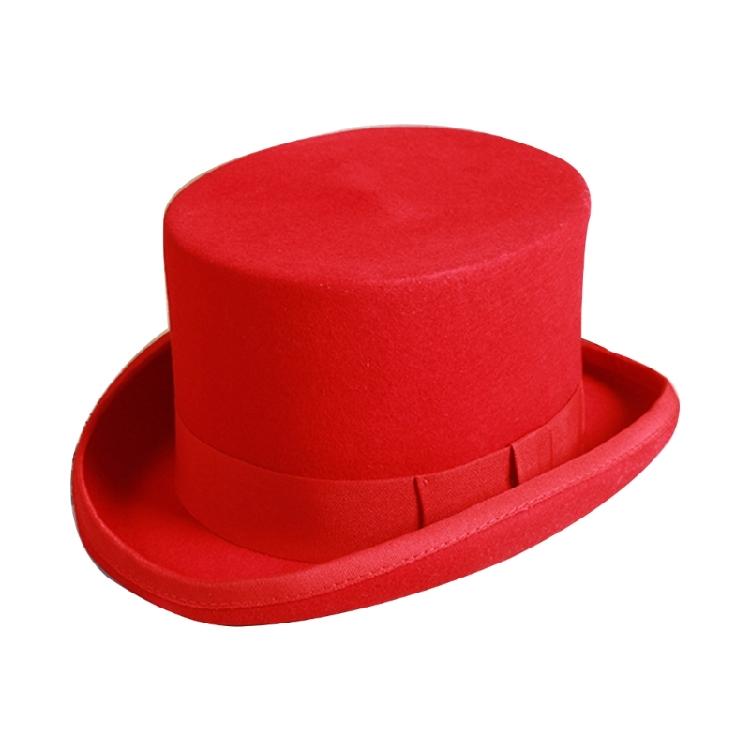 Men Cowboy Hat Jazzs Top Hat Ladies Men Fedora Hat Jazzs Hat Woolen Fedora Hat