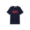 T-Shirts Men's Navy Blue Crew Neck Moderate Straight Fit A9224-0002