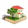 Sankei Giant Bean Bag Chairs 1/150 Studio Ghibli Series Sosuke and Ponyo's House MK07-08 (Paper Craft)