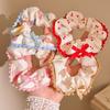 Sweet Cherry Bow Scrunchie - High Elasticity Ponytail Hair Tie