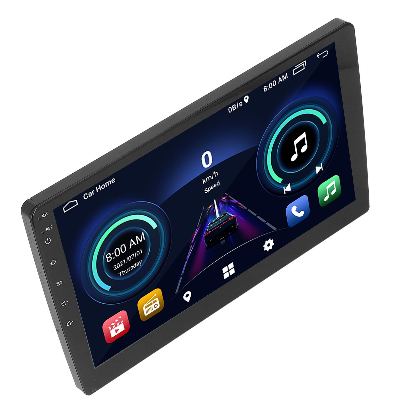 

10-дюймовый автомобильный навигатор DVD CD-плеер аудиоресивер Bluetooth 5.0 универсальный для системы Android 10.1