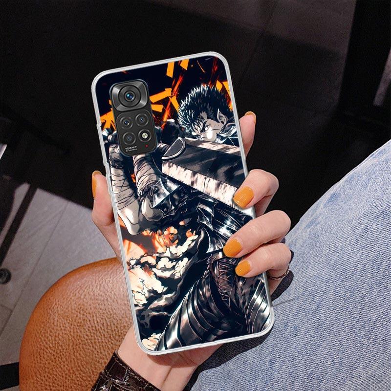 G-Guts B-Berserks Anime Phnoe Case for Phnoe Case for Xiaomi Redmi Note 15 14 14S 13 Pro Plus 12 12S 11S 11E 10S 10 11T 5G Uniqu