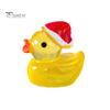 Kerstornament Hars Eend Miniatuur Schattig Lichtgevend in het Donker Mini Landschap Creaties Kerst Eend Ornamenten