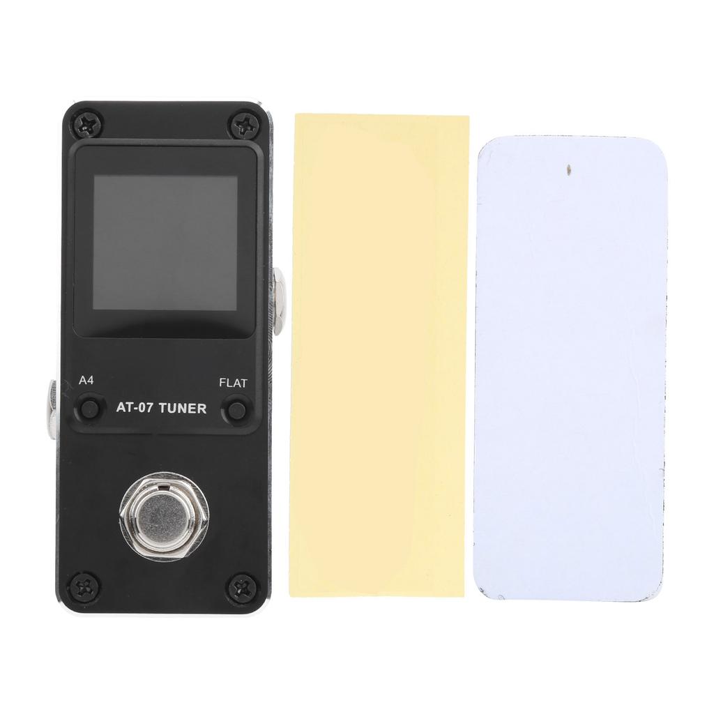 Aroma Pedal Afinador de Guitarra Elétrica Baixo 430?Chave True Bypass 450Hz Liga de Alumínio AT?07
