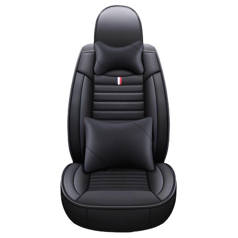Five Seater Standard Version Car Seat Cover | Durable, Scratch Resistant, Easy To Install Faux Leather Seat Cover, Universal Fit for All Seasons