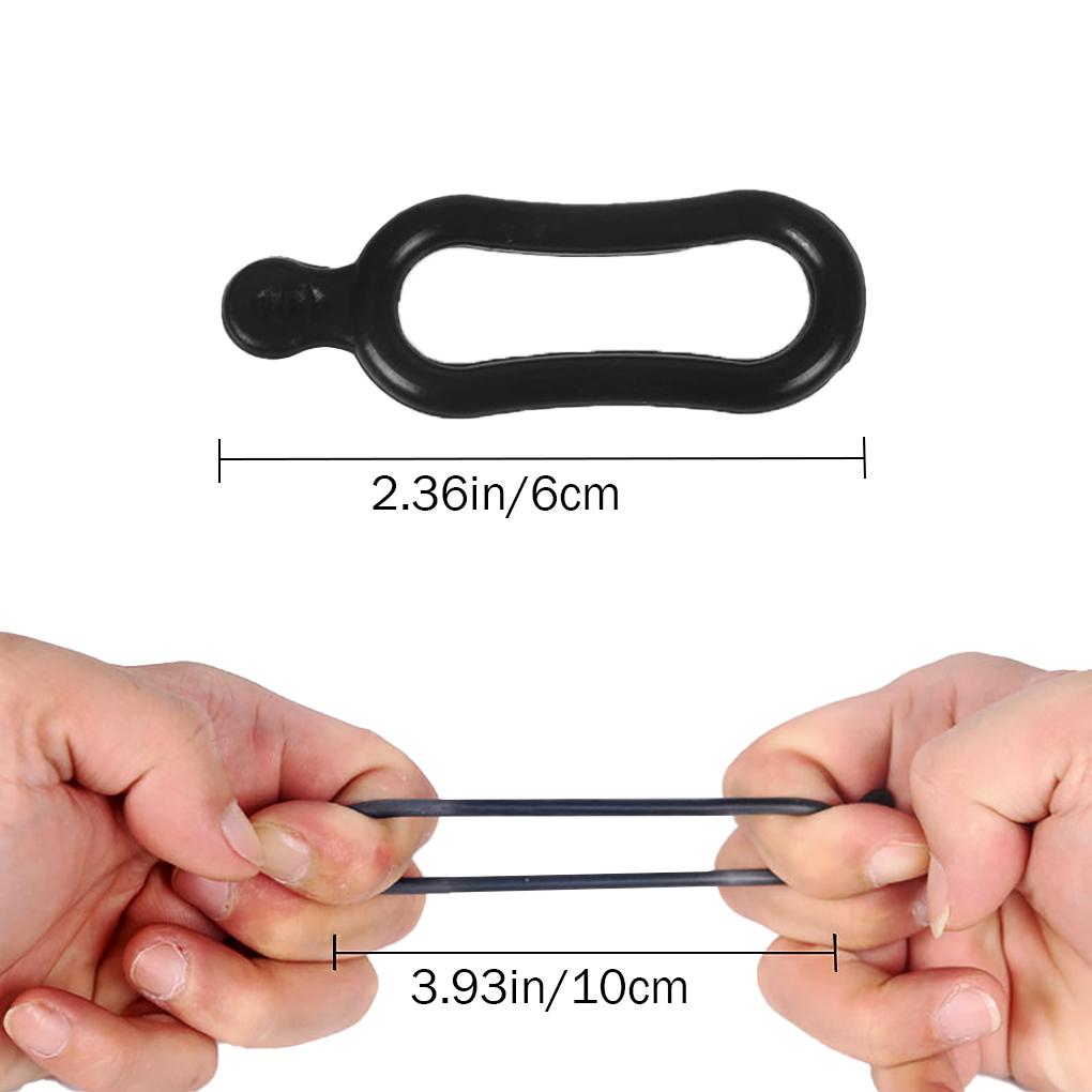 10pcs Light Rubber Band O Shaped Lamp Mount Component Install Fitting Solid Color light Fixator Installation Part