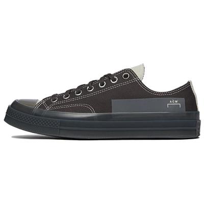 A-Cold-Wall* X Chuck 70 Low Pavement Unisex Sneakers Grey Silver A07145C