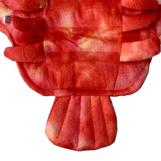 Dog Costume Lobster Shape Holiday Dress Up Funny Style Halloween Pet Two-legged Coat for Puppy