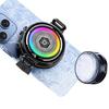 Phone Cooling Fan for Gaming Live Streaming Magnetic Cellphone Radiator with RGB Lights Universal Mobile Phone Cooling Fan for Phone Tablets