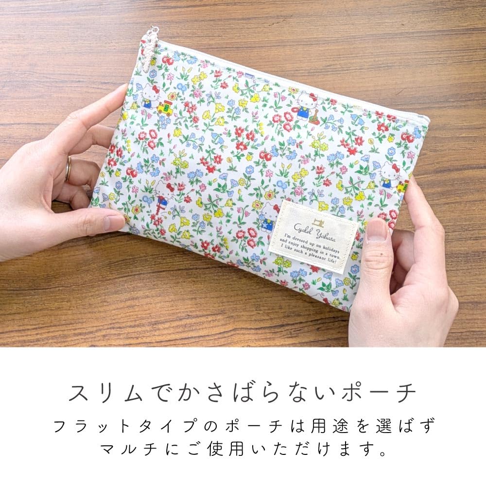 My Melody Flat Maternal and Child Health Handbook Made in No Makeup Bankbook Passport Small Item Sanrio Pink Pouch, Case, Japan, Slim, Gusset, Pouch,