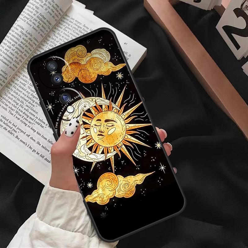 

Лицо Солнца и Луны Для Honor Magic 7 Lite 6 8 Pro Чехол Для Honor 200 400 50 70 90 X8c X8b X9a X9b X9c X9d Win RT Honor 200 Lite