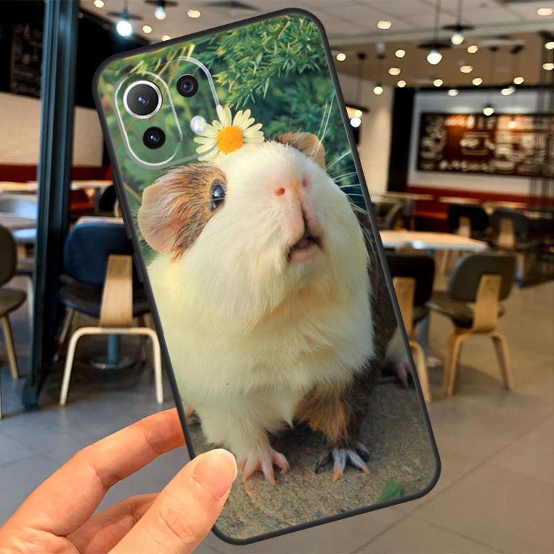 Animal Guinea Pig Case For Xiaomi 14T Pro 11T 12T 13T 13 14 15 Ultra POCO X7 Pro X3 X5 X6 F5 F6 M6 Pro Coque