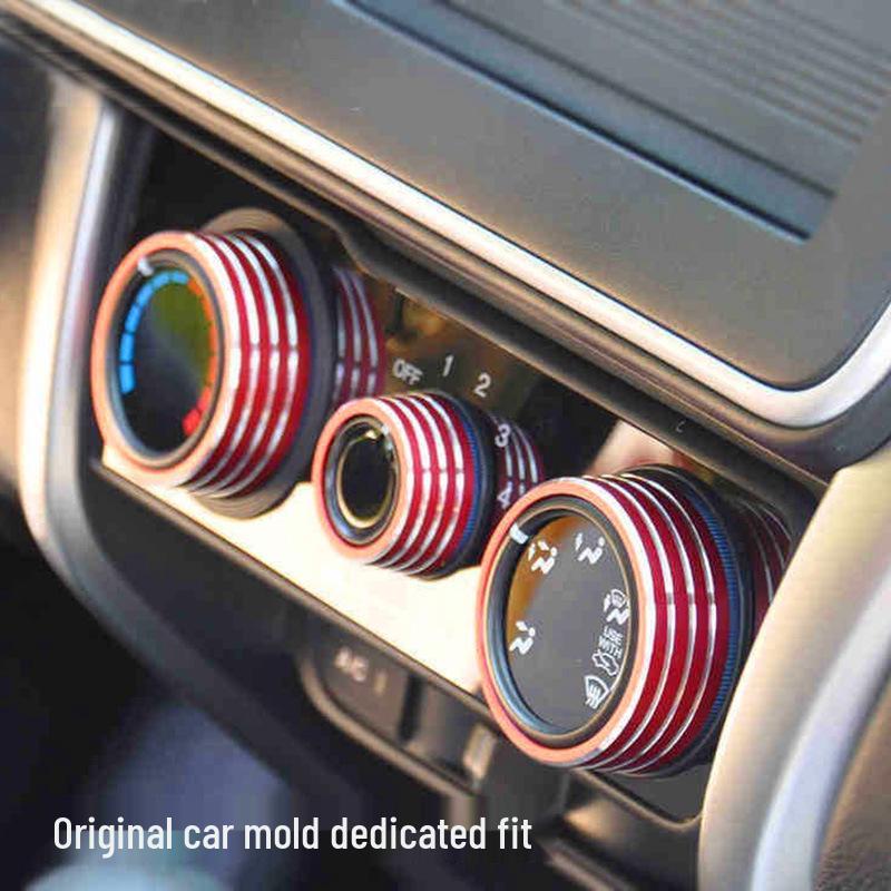Honda Fit 14-18 A/C Knob Decor Ring for Center Console