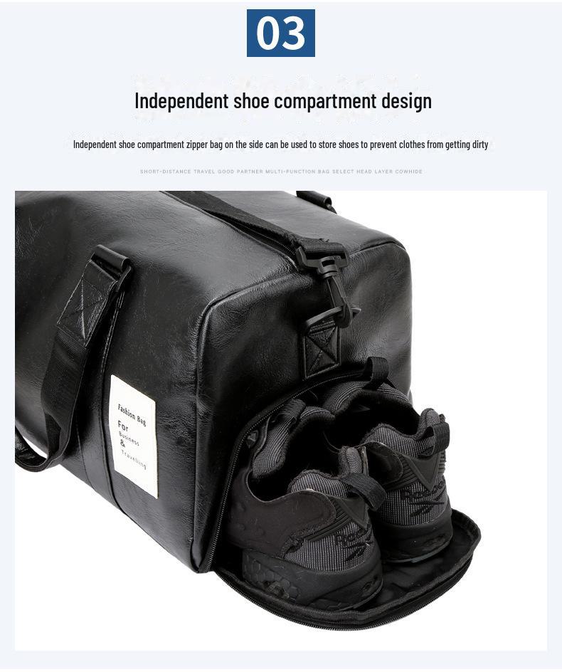 PU Reise- & Fitnesstasche - Vielseitiger Yoga- & Ausflugsbegleiter