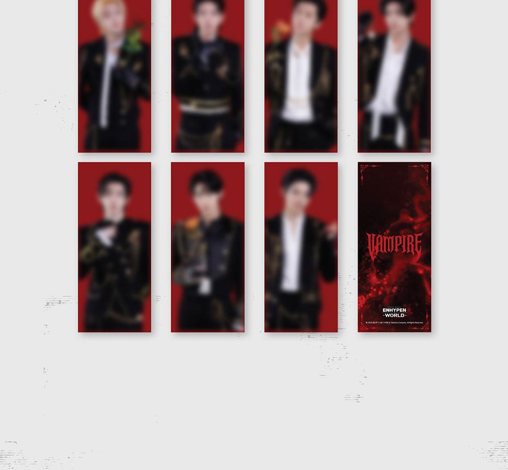 (VAMPIRE BASIC Ver.) ENHYPEN - WORLD COUPON CARD COLLECTION