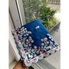 Midnight Elegance Rangoli Silk Saree