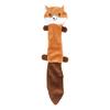 Squeaky Plush Dog Toy with Crinkle Paper Body, Soft Animal Shaped Pet Toy for Dog and Indoor Interactive Play, Mental Stimulation