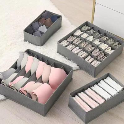 Organizzatore Pieghevole per Armadio, Scatola Compartimentata per Intimo e Slip