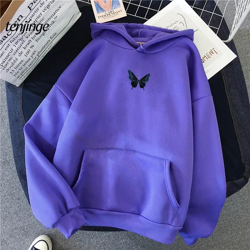 Hot Selling Winter New Hooded Sweatshirt with Sweet and Simple Printed Korean Style Fresh Streetwear Women's Hooded Sweatshirt