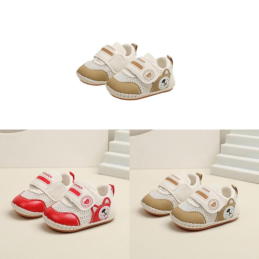 Baby Toddler Mesh Breathable Shoes With Magic Tape For Spring Summer Walks
