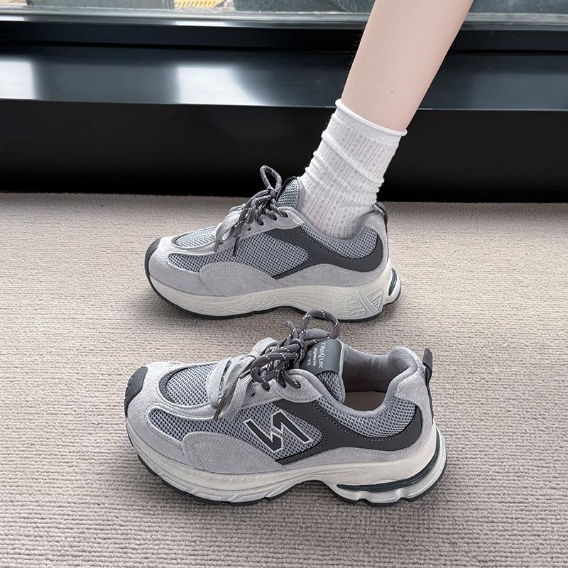 New Fashion Casual Shoes Women's Platform Heightening Sports Shoes Versatile Comfortable Breathable Shoes Women's Shoes