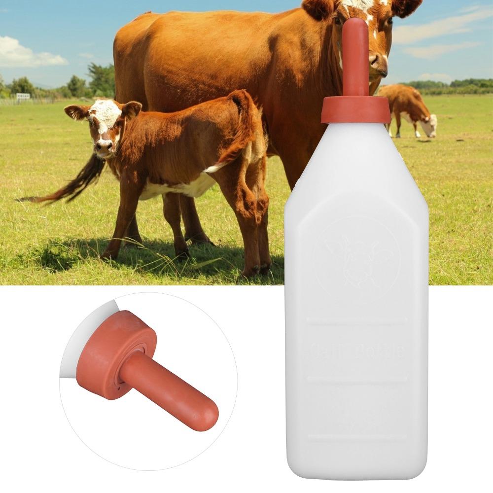 Biberon per Vitelli da 4L Tipo Verticale Strumento di Alimentazione Zootecnica Uso Agricolo