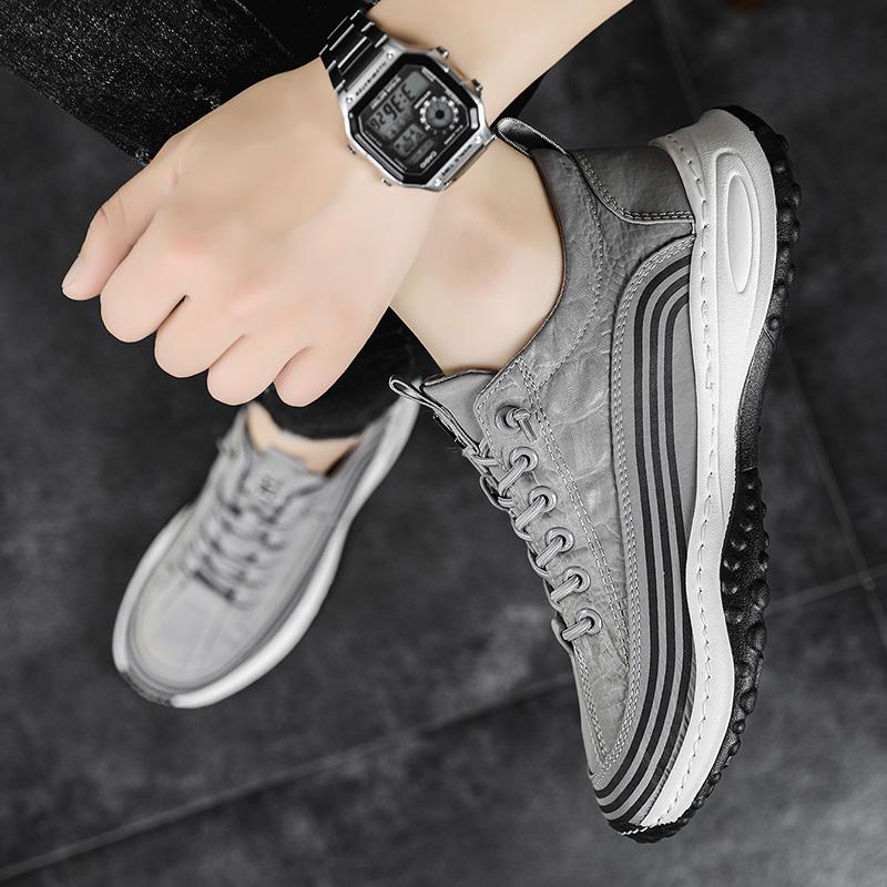 New Men's Comfortable Outdoor Sports Shoes Summer Mesh Shoes Mesh Shoes Breathable Ice Silk Cloth Men's Shoes Sneakers