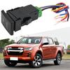 LED Indicator Control Button for Isuzu DMAX MUX and For Colorado Dashboards