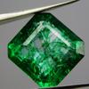 Natural Green Emerald Loose Gemstone Colombian Square Cut 10 Ct for Jewelry Making and Crafts