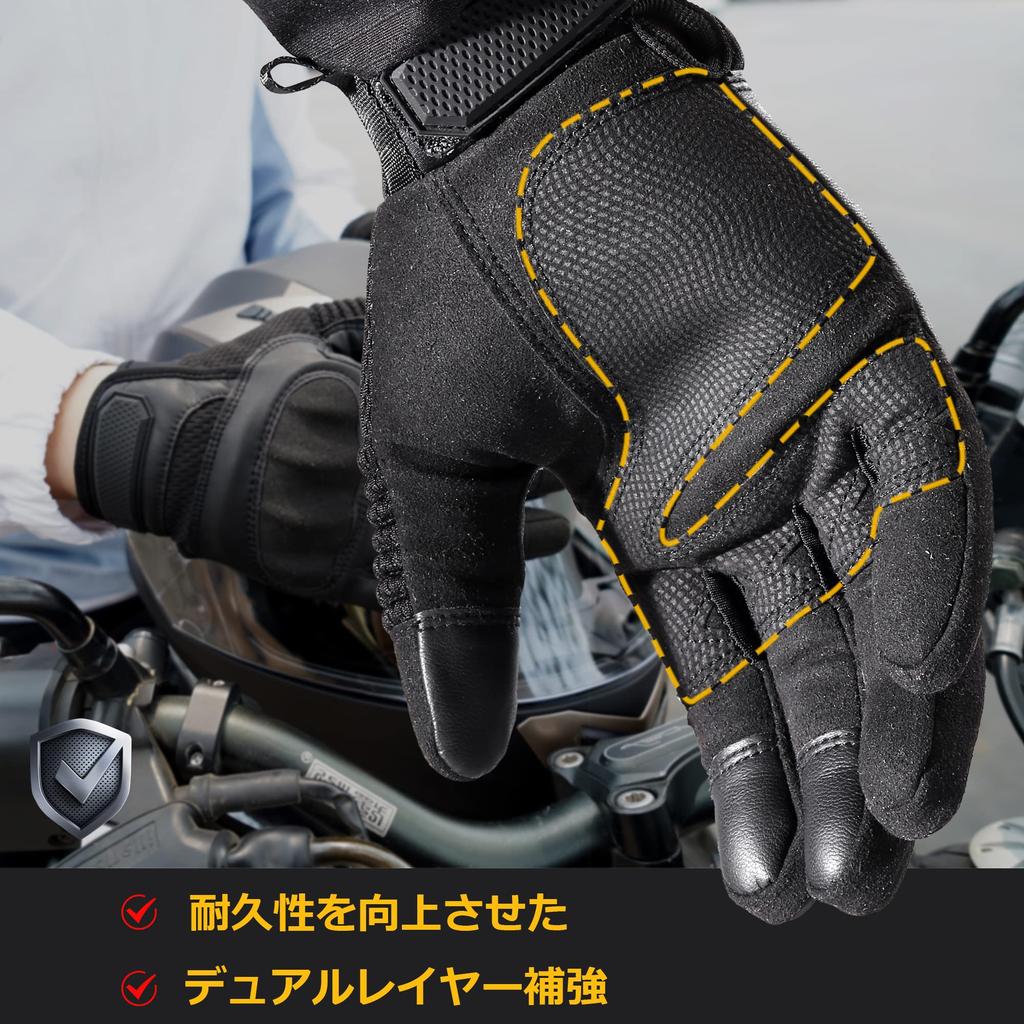 WTACTFUL Motorcycle Smartphone Hard Motorcycle Outdoor Survival Game Tactical Touch Panel For Black XL Gloves, Compatible, Knuckles, Gloves, Use,